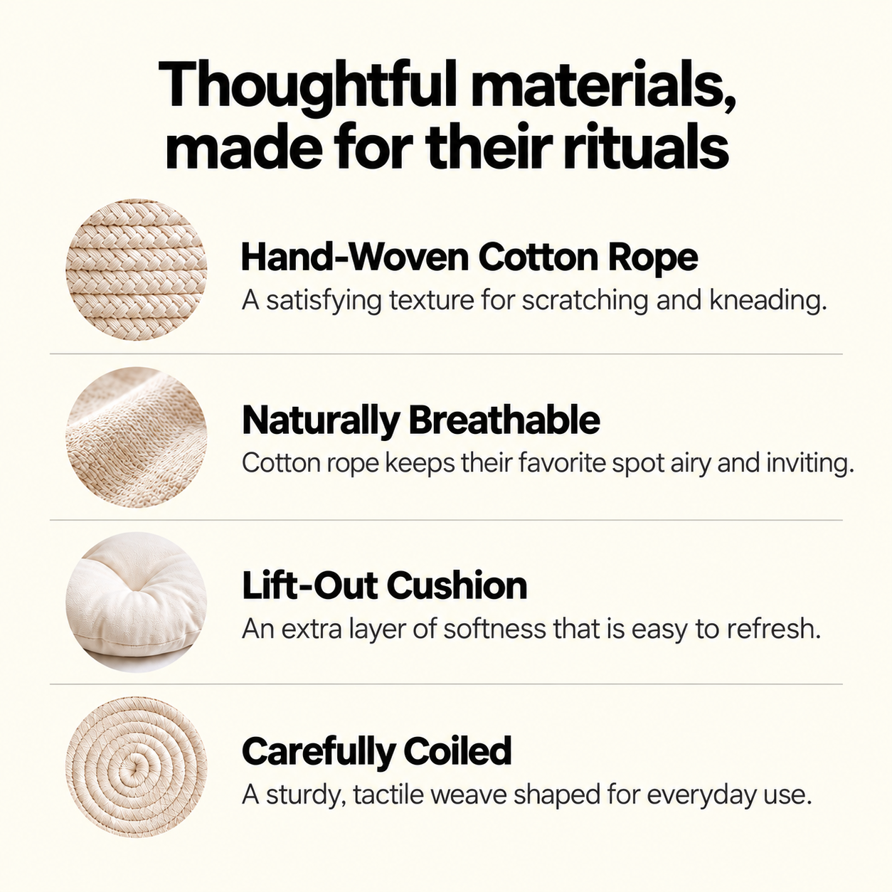 Lilla Mysbo – Woven Cotton Cat Nest