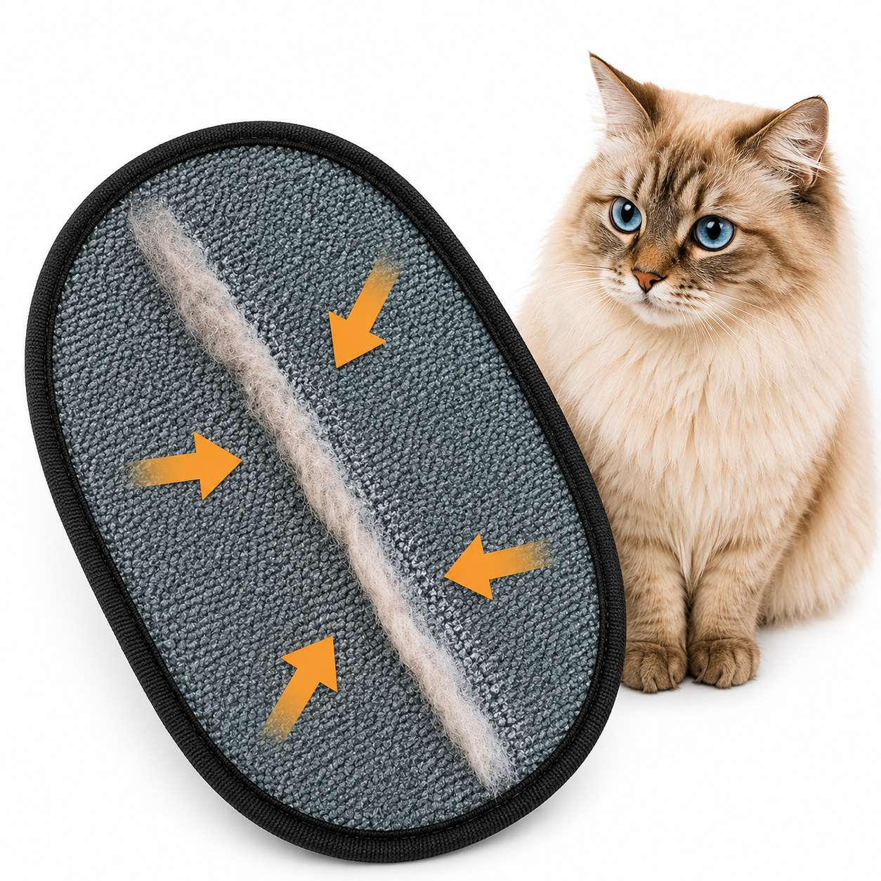 Lilla Swipe™ – Pet Hair Removal Glove