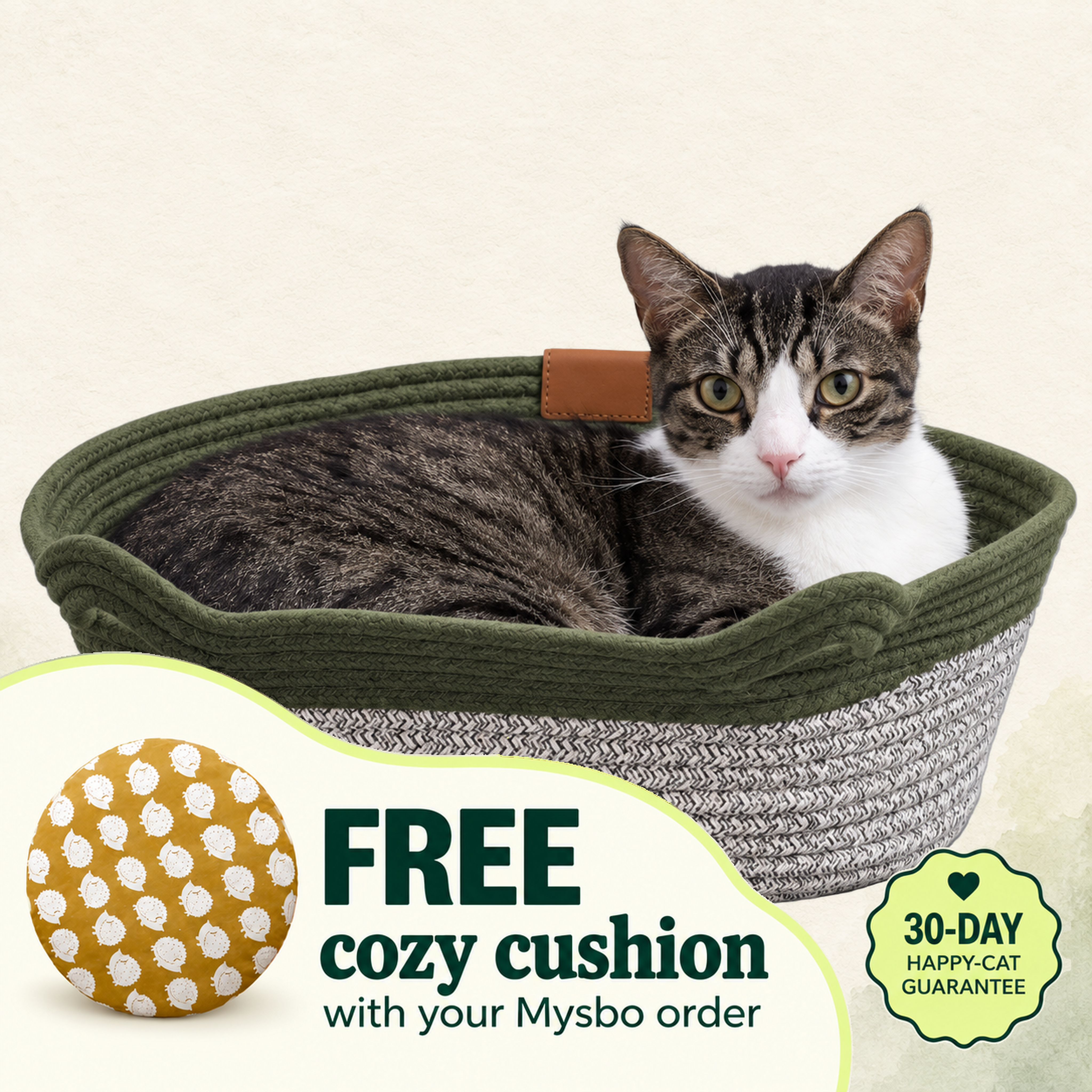 Lilla Mysbo – Woven Cotton Cat Nest